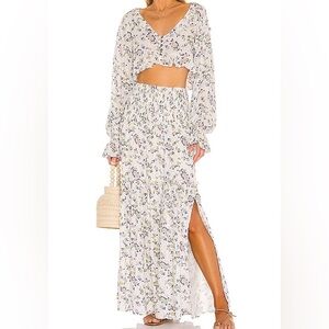 Free People Secret Garden set ivory small